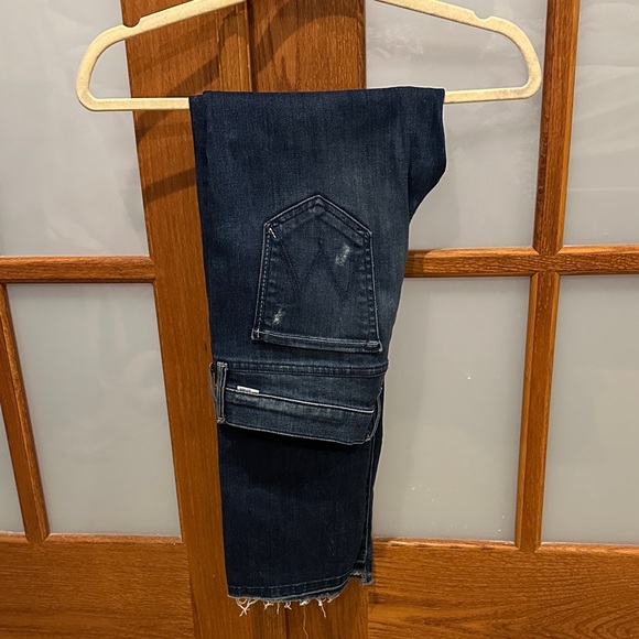 MOTHER Indigo Denim Jeans - Picture 1 of 10